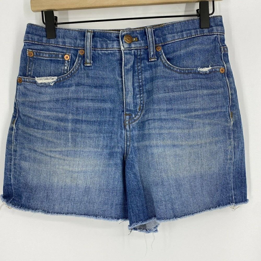 Madewell Jean Shorts High Rise Cutoff
